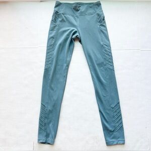 Athleta Girl Moto-vation 2.0 Tight Leggings in Shaded Teal size 14Y